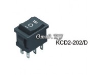 Переключатель KCD2-202/D 6P нейтраль